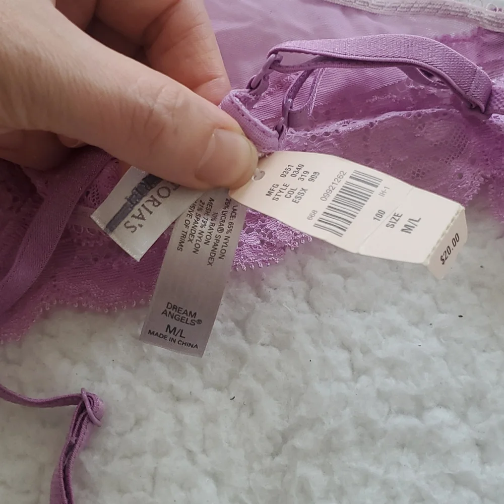 Victoria's Secret Purple/Fushia Garter Belt Bundle - Picture 11 of 17